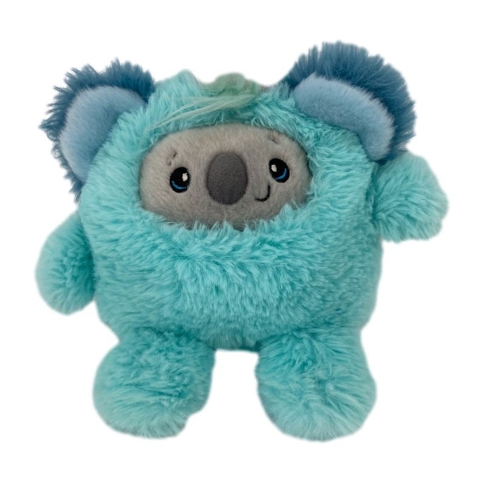 Aurora Emojeez Koala Plush Reversible Face Emoji Stuffed Toy Blue 8 Inch